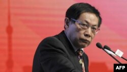 资料照:任志强在一个会议上讲话(2013年11月18日)