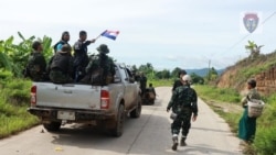 မြဝတီအနီး စစ်ကောင်စီ အမြောက်တပ်စခန်းမှာ တိုက်ပွဲဖြစ်ပွား
 မြဝတီအနီး စစ်ကောင်စီ အမြောက်တပ်စခန်းမှာ တိုက်ပွဲဖြစ်ပွား