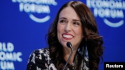 新西兰总理杰辛达·阿德恩 (资料照片)