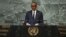 Président ya Rwand Paul Kagame azali koloba na 77 session ya Assemblée générale ya Nations Unies na siège ya ONU na engumba New York le 21 septembre