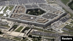 位于首都华盛顿的美国五角大楼鸟瞰 (资料照片)