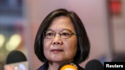 台湾总统蔡英文在台湾驻纽约台北经济文化办事处发表讲话(2019年7月11日)