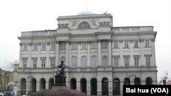 波兰憎恨共产主义和苏联占领。首都华沙街头。(美国之音白桦拍摄)