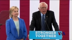 长久期待后 桑德斯终于宣布支持克林顿 长久期待后 桑德斯终于宣布支持克林顿