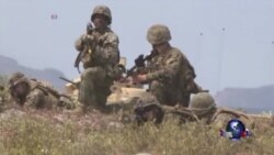 美菲海军陆战队举行两栖突袭军演 美菲海军陆战队举行两栖突袭军演