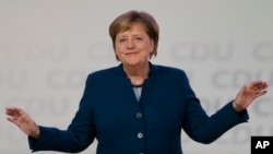 德国总理默克尔。(2918年12月7日)