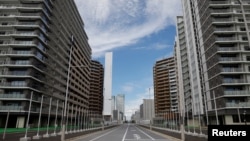 东京夏奥会奥林匹克运动员村。(路透社2021年6月20日照片)