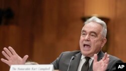 资料照片:美国副国务卿坎贝尔