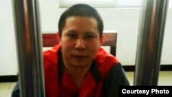 新公民运动发起人许志永在监狱中会见律师时照片(网络图片)