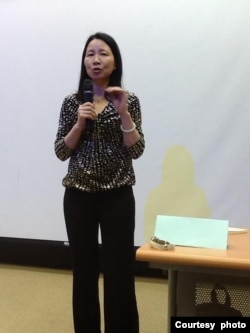 台湾清华大学社会学研究所副教授沈秀华。(沈秀华提供)