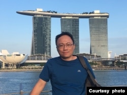 位于台北的政治大学外交系教授张文扬(照片提供:张文扬)