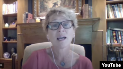 美国民主党联邦众议员赫拉汉6月28日参加新美国安全中心一场有关美国供应链的研讨会。(会议视频截图)