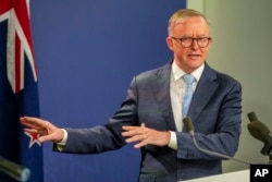 资料照:澳大利亚总理阿尔巴尼斯