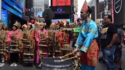 Angklung Menggoyang Times Square, Pusat Kota New York
