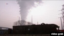 北京雾霾天(视频截图)