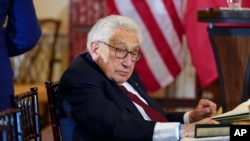 资料照:前美国国务卿基辛格(Henry Kissinger)