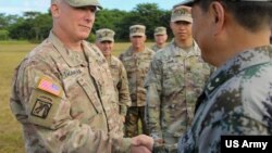 美中军人2019年11月参与年度交流项目(美国陆军照片)