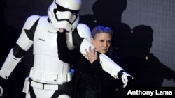 Tư liệu - Cố diễn viên Carrie Fisher.