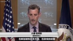 普赖斯说：“在新加坡和日本方面，在政变的初期，同伙伴国家...”