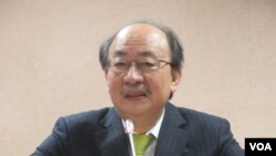 民进党立委柯建铭(美国之音张永泰拍摄)