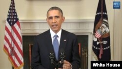 2014年12月17日美国总统奥巴马在白宫宣布对古巴新政策