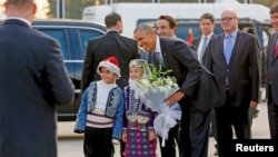 2015年11月15日美国总统奥巴马星期天抵达了土耳其参加G20峰会。