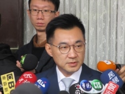 资料照:台湾在野党国民党主席江启臣