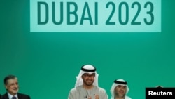 欧盟预计在今年的COP29上向其他国家施压,敦促履行从化石燃料转型的承诺。图为去年在迪拜举行的COP28。