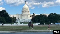 资料照片:美国国会大厦。(2025年9月4日)
