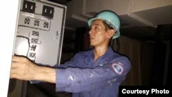 中国工人张桂林(张桂林提供)