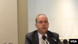 美国国务院亚太助卿拉塞尔(张蓉湘拍摄)