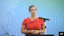 资料照:美国务院主管澳大利亚、新西兰和太平洋岛国事务的副助理国务卿孙晓雅(Sandra Oudkirk)将出任美国在台协会驻台北办事处处长。