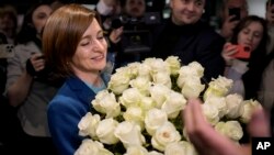 摩尔多瓦总统玛亚·桑杜(Maia Sandu)11月3日在总统决选中赢得第二个总统任期。