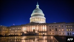 资料照片:美国国会大厦。