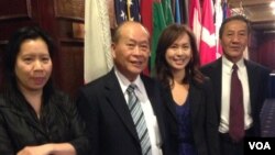 Phái đoàn của Tổ chức Quốc tế Yểm trợ Cao trào Nhân bản tại Việt Nam.