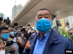 资料照:香港壹传媒创办人黎智英