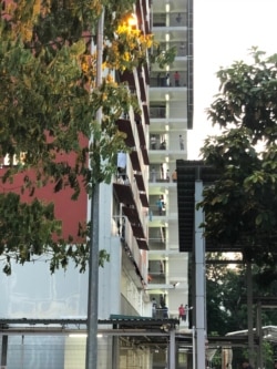 新加坡外籍劳工宿舍(韩俐颖提供)