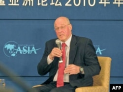 前美国财政部长保尔森(资料照)