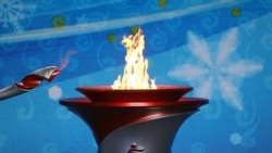 奥林匹克火炬抵达北京。(2021年10月20日)