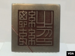 总统印照(美国之音齐勇明拍摄)