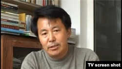 姚立法讲述参选人大代表的经历(视频截图)