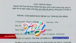 Tổ chức quốc tế: VN chớ lợi dụng COVID để vi phạm nhân quyền Tổ chức quốc tế: VN chớ lợi dụng COVID để vi phạm nhân quyền