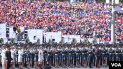 9月3日,北京举行盛大抗战阅兵(美国之音东方拍摄)