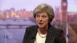 英首相星期五将访川普,说不怕挑战川普 英首相星期五将访川普,说不怕挑战川普