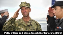 美国海军上将理查森 (资料照片)