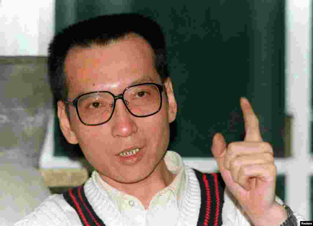中国学者刘晓波在1995年3月接受采访