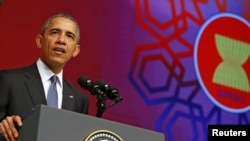 奥巴马在马来西亚出席东盟峰会(2015年11月21日)