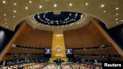 纽约联合国大会会场(2018年9月24日)