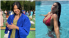Delsy Gouw, pendiri dan creative director Memorial Day (kiri), dan bikini karyanya dipakai selebriti Kylie Jenner.