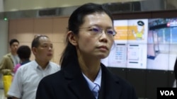 李净瑜抵达桃园机场举行记者会(11月29日,张佩芝摄)